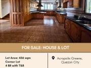 For Sale: House & Lot located at Acropolis Greens, Q.C.... For Sale: House & Lot located at Acropolis Greens, Q.C....