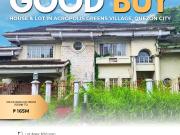 FOR SALE House & lot located at Acropolis Greens...