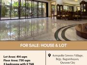 FOR SALE House & lot located at Acropolis Greens...