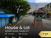 For Sale: House & Lot located at AFPOVAI Village, Taguig...