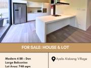 For Sale: House & Lot located at Ayala Alabang Village