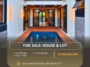 For Sale: House & Lot located at Ayala Alabang Village,...