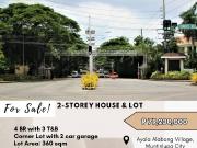 For Sale: House & Lot located at Ayala Alabang Village,...