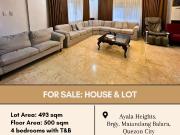 FOR SALE House & lot located at Ayala Heights, Brgy....