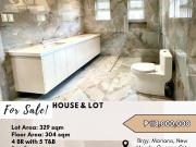 FOR SALE House & Lot located at Brgy. Mariana, New...