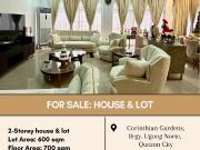 FOR SALE House & lot located at Corinthian Gardens,...
