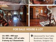 FOR SALE HOUSE & LOT located at Cottonwood St.Sun Valley...
