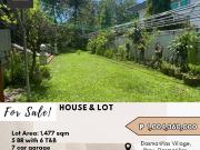 FOR SALE House & Lot located at Dasmariñas Village,...