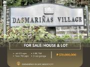 For Sale: House & Lot located at Dasmariñas Village...