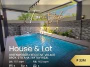 For Sale: House & Lot located at Greenwoods Executive...