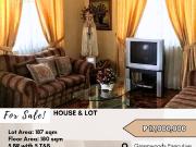 FOR SALE House & Lot located at Greenwoods Executive...