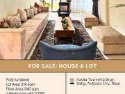 FOR SALE House & Lot located at Havila Township Manuel...