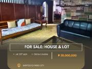 For Sale: House & Lot located at Kapitolyo, Pasig