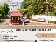For Sale: House & Lot located at Magallanes Village...