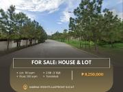 For Sale House & Lot located at Marina Heights Lakefront...