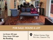 FOR SALE House & Lot located at Philam Homes, Brgy. Phil...