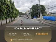 For Sale: House & Lot located at Scout Chuatoco, Quezon City