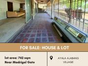 FOR SALE House & Lot located in Ayala Alabang Village,...