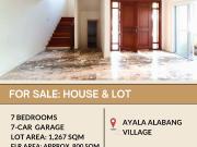 FOR SALE House & Lot located in Ayala Alabang Village,...