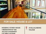 FOR SALE House & Lot located in Ayala Alabang Village,...