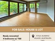 FOR SALE House & Lot located in Ayala Alabang Village,...