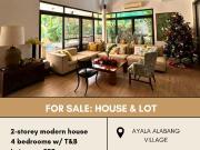 FOR SALE House & Lot located in Ayala Alabang Village,...