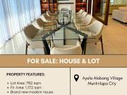 FOR SALE House & Lot located in Ayala Alabang Village,...