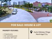 FOR SALE House & Lot located in Ayala Alabang Village,...