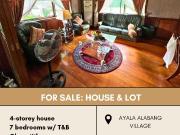 FOR SALE House & Lot located in Ayala Alabang Village,...