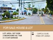 FOR SALE House & Lot located in Capitol 8 Subd Brgy....