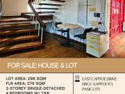 FOR SALE House & Lot located in East Capitol Dr Brgy....