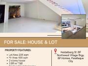 FOR SALE House & Lot located in Heidelberg St BF...