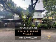 FOR SALE — House & Lot with Swimming Pool in Ayala...