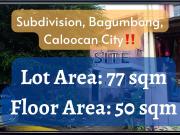 FOR SALE: House Manila Metropolitan Area >Caloocan