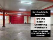 FOR SALE: Income Generating Warehouse in Brgy. San...