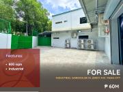 For Sale: Industrial Warehouse located at Jenny Ave....