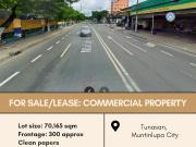 FOR SALE/ LEASE: Commercial Property located in Tunasan,...