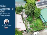 FOR SALE: Lot in BF Homes, Paranaque 429 sqm. Good location!