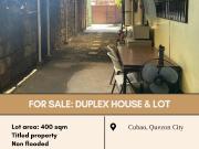 For Sale: Lot w/ Old Duplex House located at Cubao,...