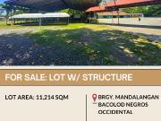 FOR SALE Lot w/ structure located in Brgy. Mandalangan,...