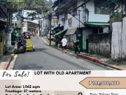 FOR SALE Lot with Old Apartment located at Brgy. Balong...