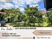 FOR SALE Lot with Old House located at Brgy. Maharlika,...