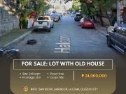FOR SALE Lot with Old House located at Brgy. San Isidro...