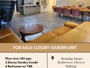 FOR SALE LUXURY GARDEN UNIT AT BOTANIKA NATURE...
