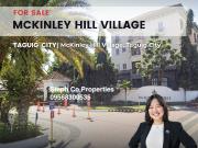 FOR SALE: McKinley Hill Village, Taguig City – House and...