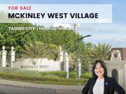FOR SALE: McKinley West Village Lot Only at 363 sqm,...
