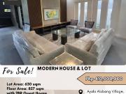 FOR SALE Modern House & Lot located at Ayala Alabang...