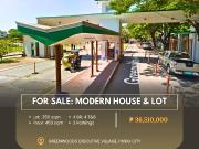 For Sale: Modern House & Lot located at GREENWOODS...