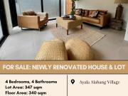 For Sale: Newly Renovated House and Lot located at Ayala...
