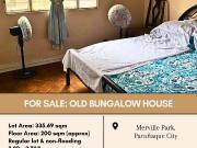 For Sale: Old Bungalow House located at Merville Park,...